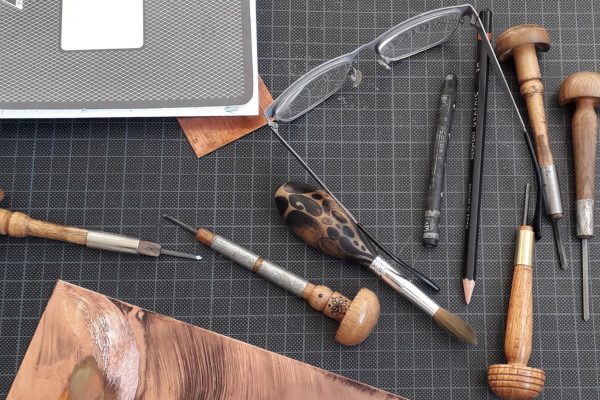 Formation gravure au burin Formation gravure au burin, les burins