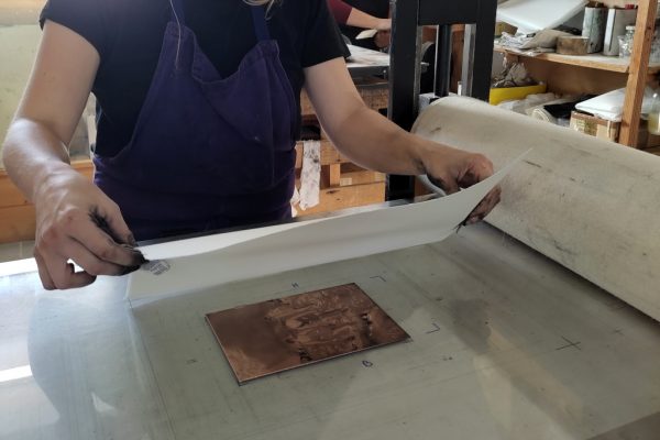 Formation professionnelle en gravure eau forte de Labo Estampe