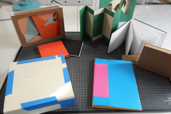 formation professionnelle en livre d'artiste du Labo Estampe