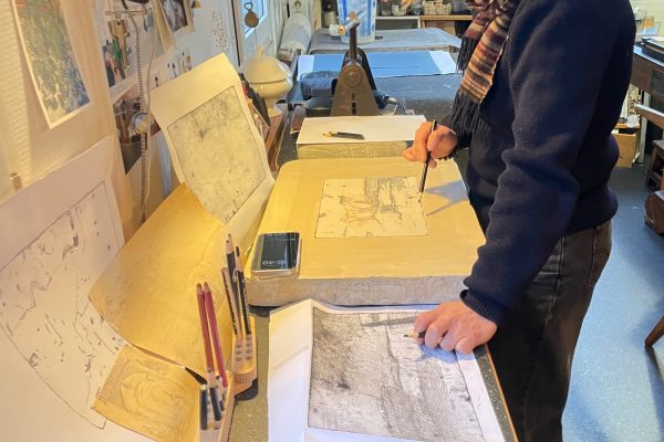 formation individuelle en lithographie de Labo Estampe